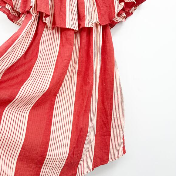 Faithful the Brand Amalfi Off Shoulder Mini Dress Size 8 (Small Flaw)‎ - Picture 13 of 14